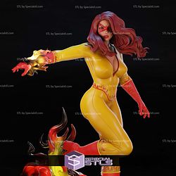 Firestar Marvel Hero V2 3D Printer Files STL Model