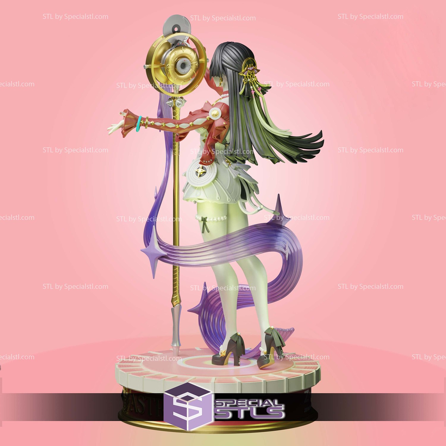 Astra Yao Zenless Zone Zero Sculptures 3D Printing STL Model — view 4