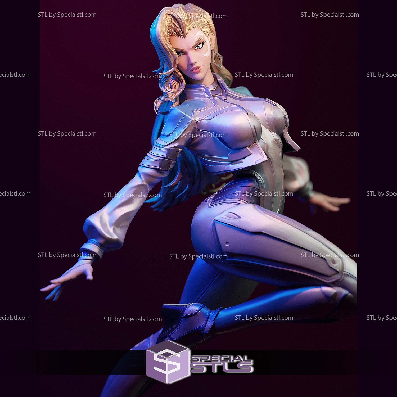 Dagger Tandy Bowen Cloak and Dagger 3D Printer Files STL Model — view 3