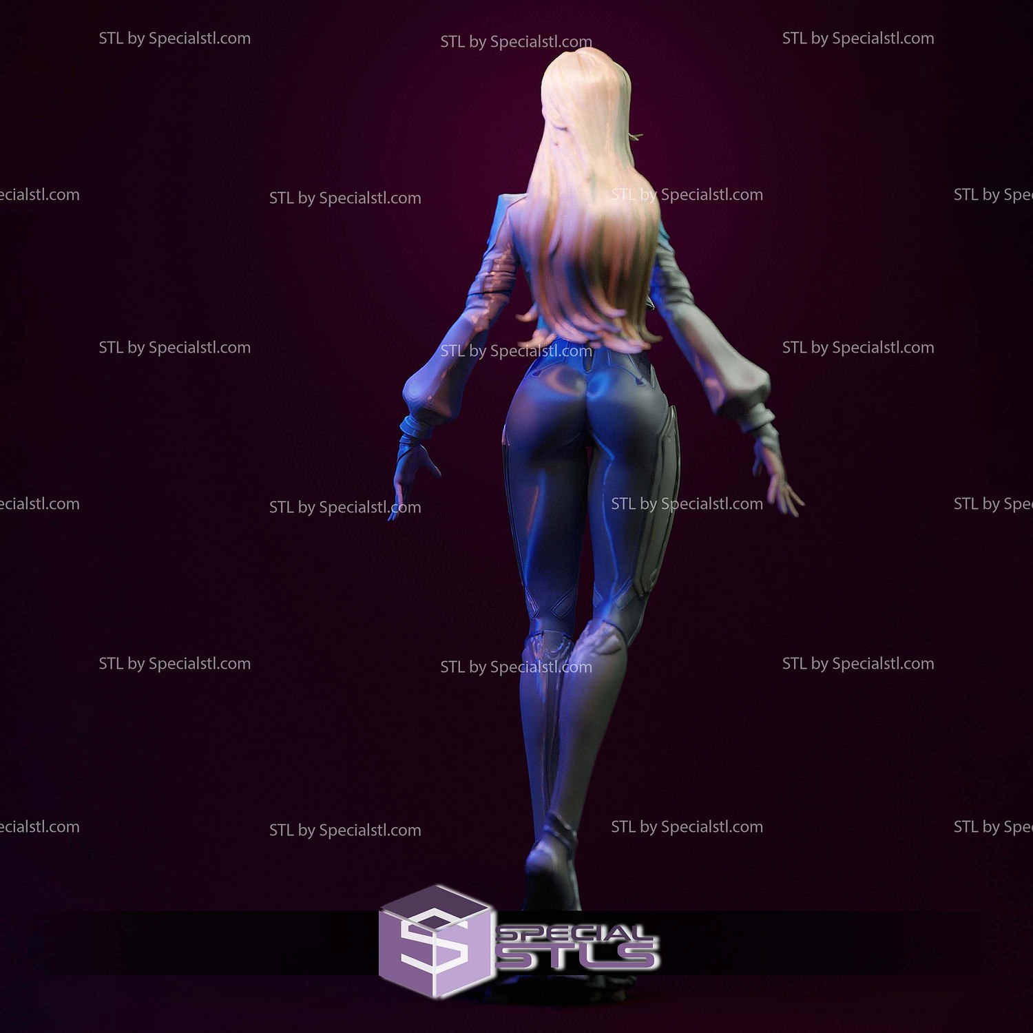 Dagger Tandy Bowen Cloak and Dagger 3D Printer Files STL Model — view 5