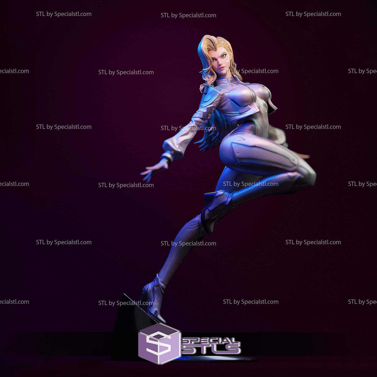 Dagger Tandy Bowen Cloak and Dagger 3D Printer Files STL Model — view 7