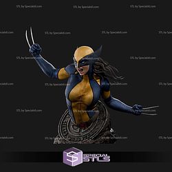 X23 Xavier School Base Bust STL Files 3D Model