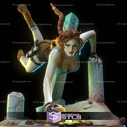 Lara Croft Seeker Treasure STL Files 3D Model