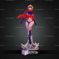 Ms Marvel Classic 1977 STL Files 3D Model