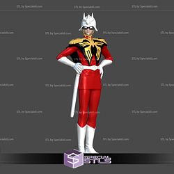 Char Aznable Gundam Pilot 3D Printer Files STL Model