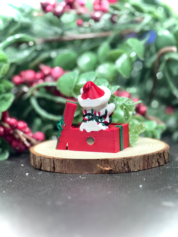 Punny Christmas 2024 Drop - 3D 3MF Model — view 5