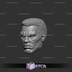 Custom Figure Head STL Collection - Icon Marvel 3D Model