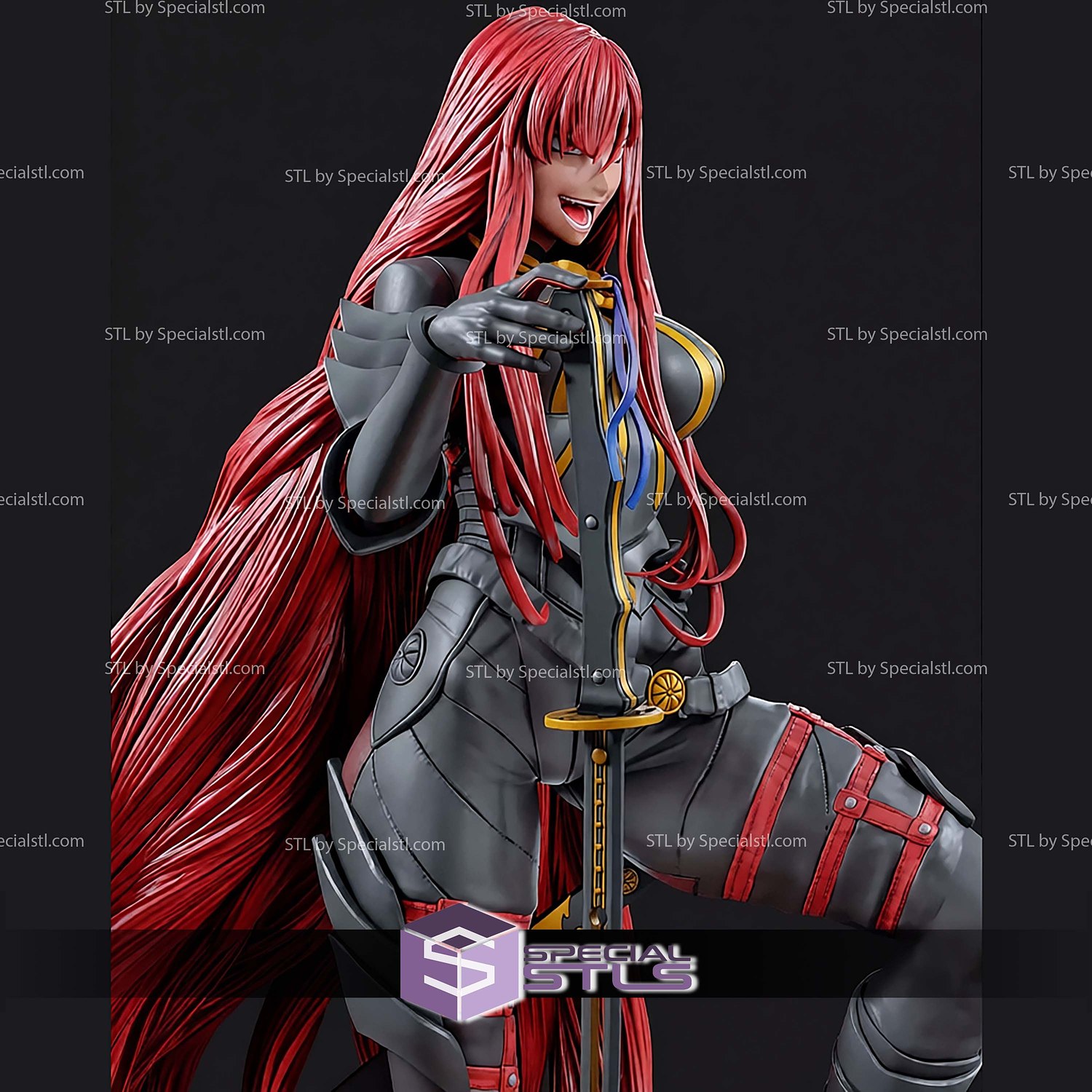 Nobunaga Avenger Fate STL Files 3D Model — view 2