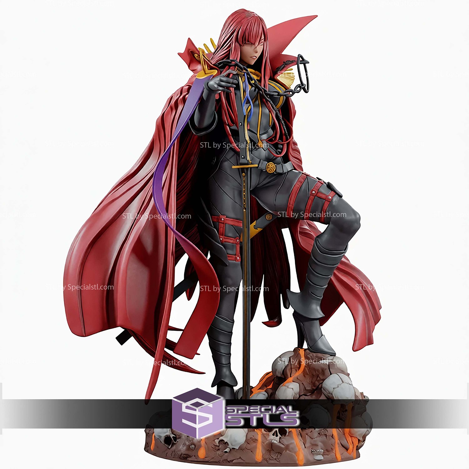Nobunaga Avenger Fate STL Files 3D Model — view 3