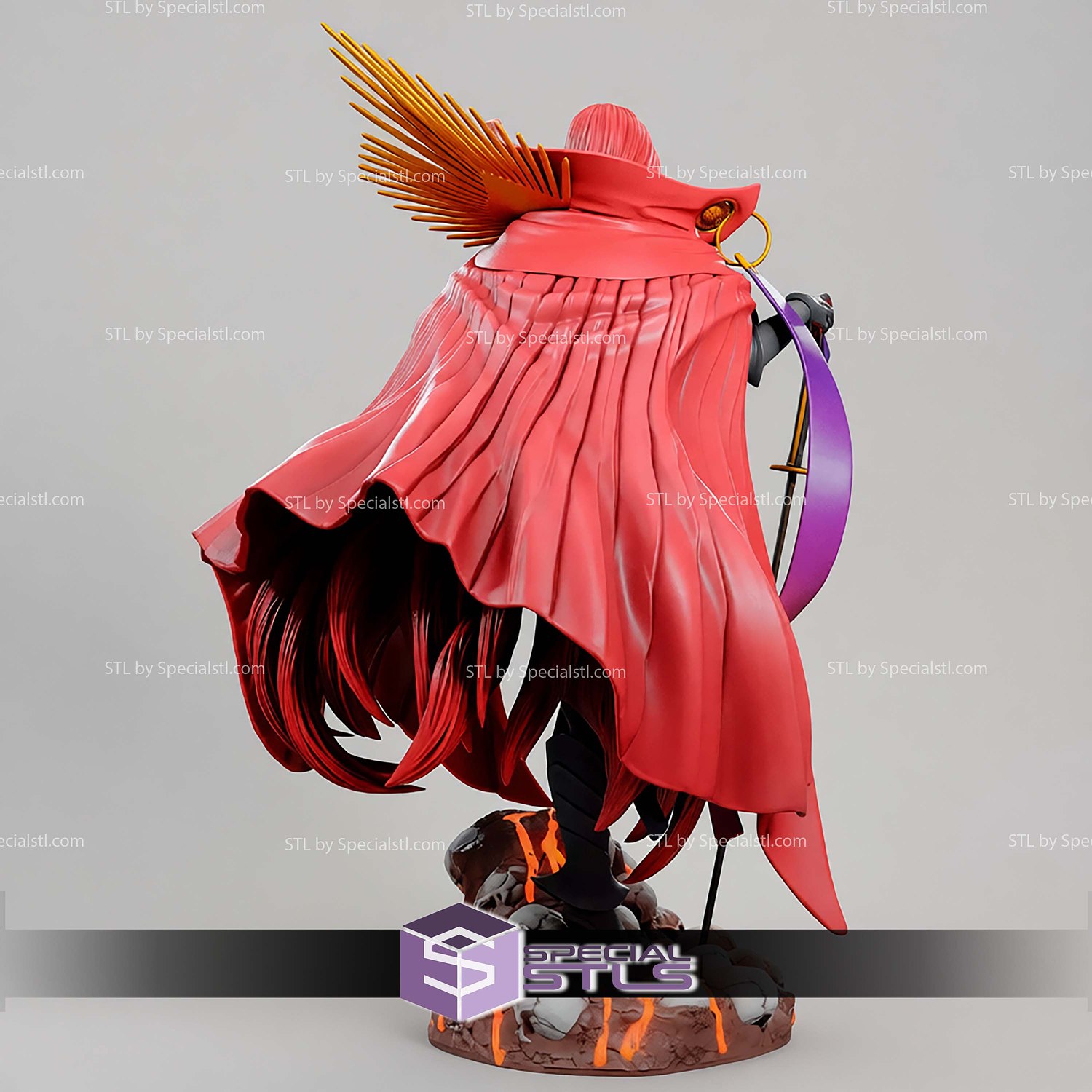 Nobunaga Avenger Fate STL Files 3D Model — view 4