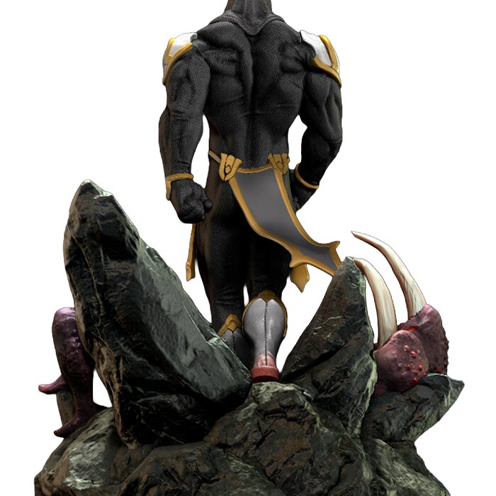 Mystic Creature X - Scale Tabletop Model 3D STL Model — view 3