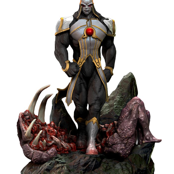 Mystic Creature X - Scale Tabletop Model 3D STL Model — view 4