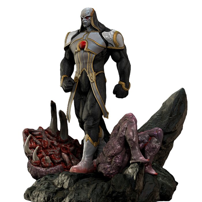Mystic Creature X - Scale Tabletop Model 3D STL Model — view 5