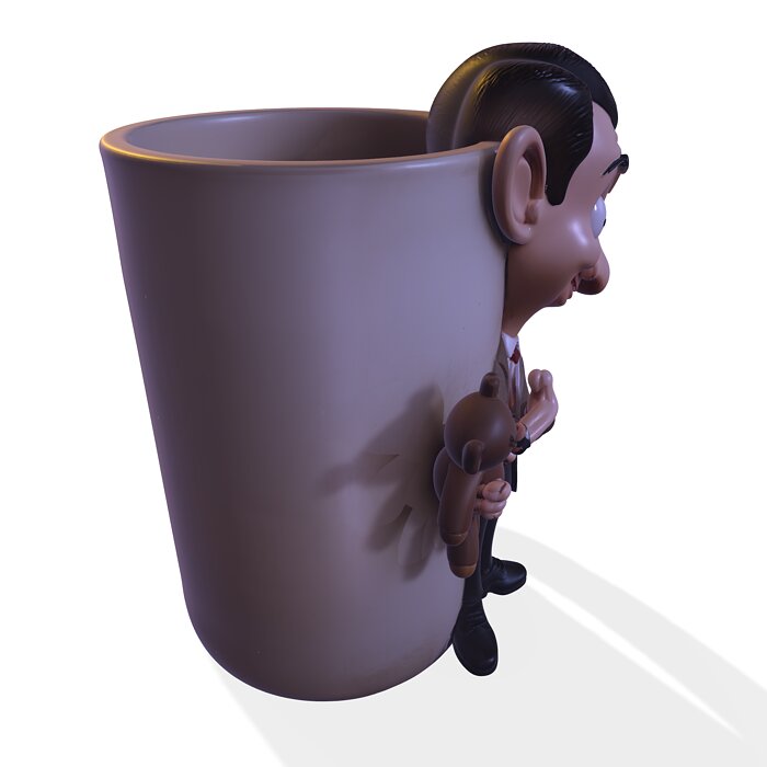 PBR  Pencil Holder 3D USDZ Model — view 7