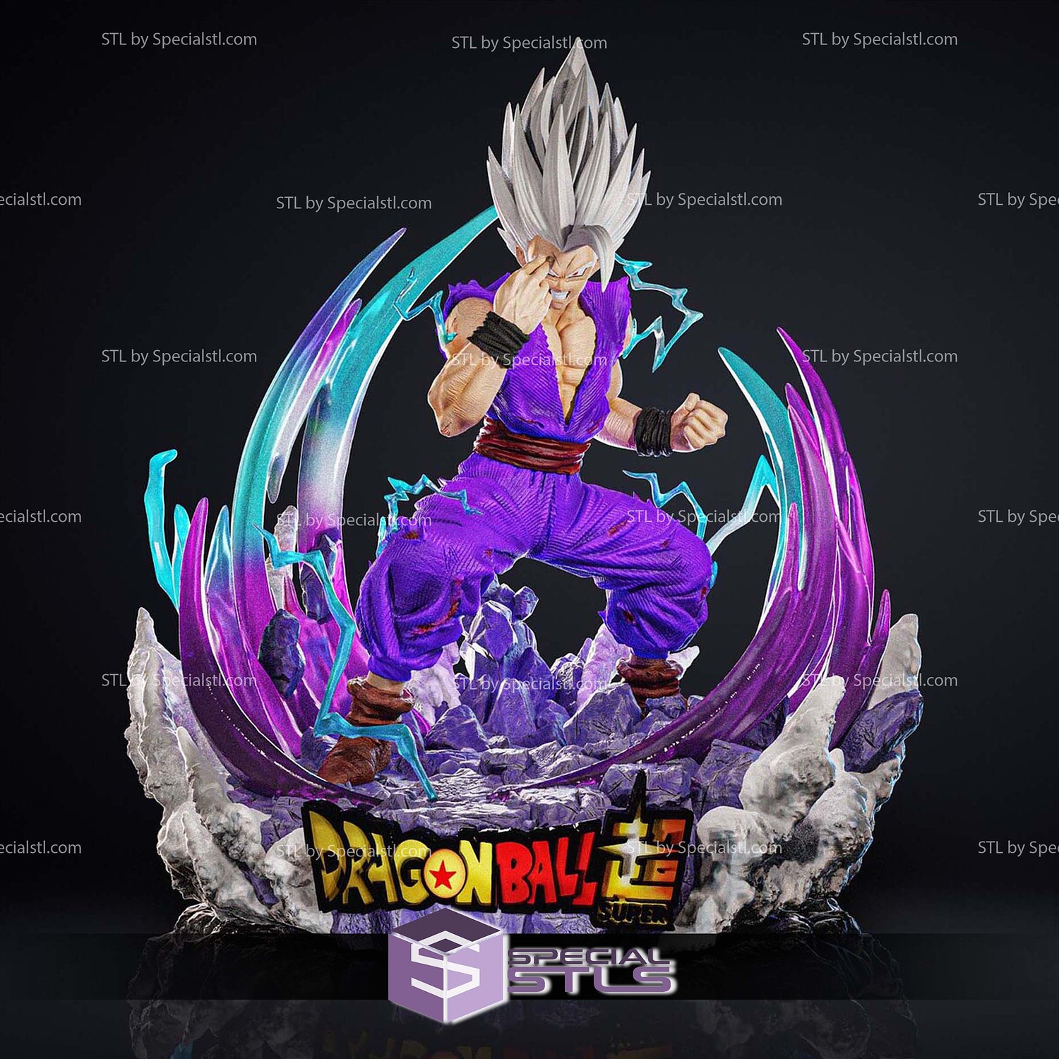 Gohan Makankosappo 3D Printing Models STL Model — view 3