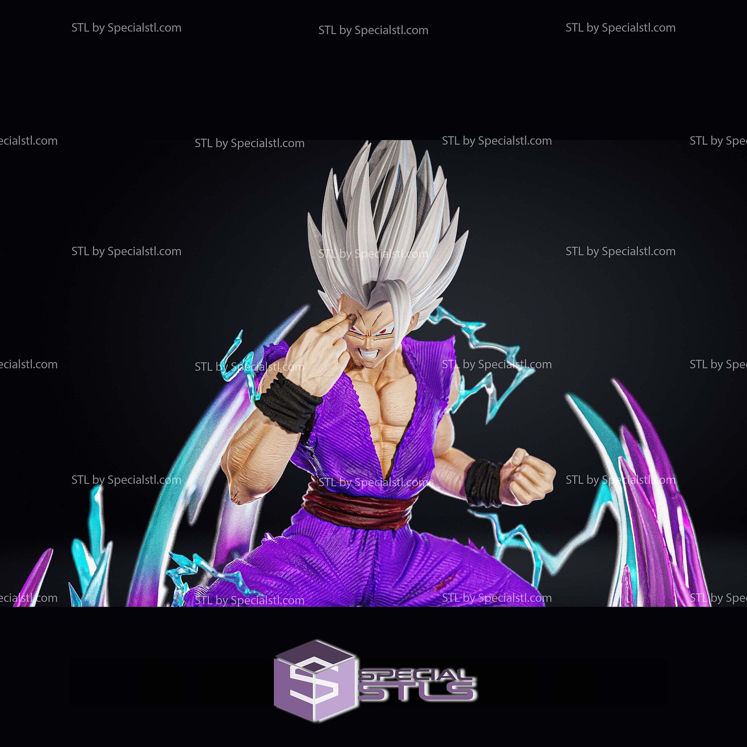 Gohan Makankosappo 3D Printing Models STL Model — view 8