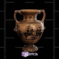 Greek Vase 3D Printer Files STL Model