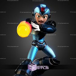 Mega Man X Standalone Version STL Files 3D Model