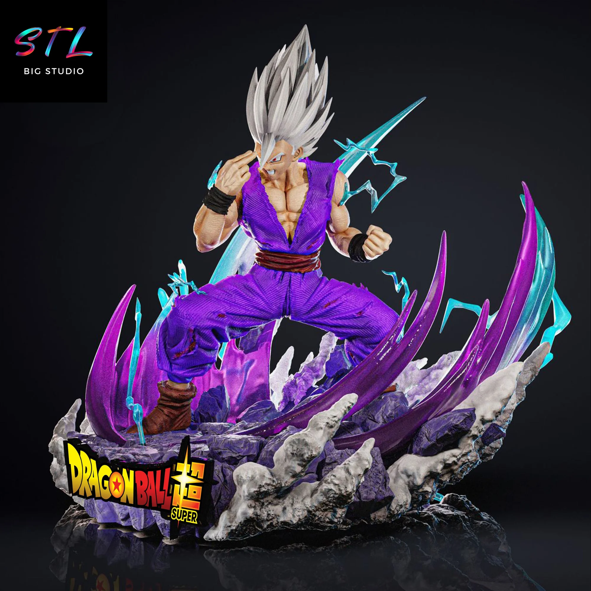 Gohan Beast STL | Dragon Ball Super | 3D Printable Model Model — view 3