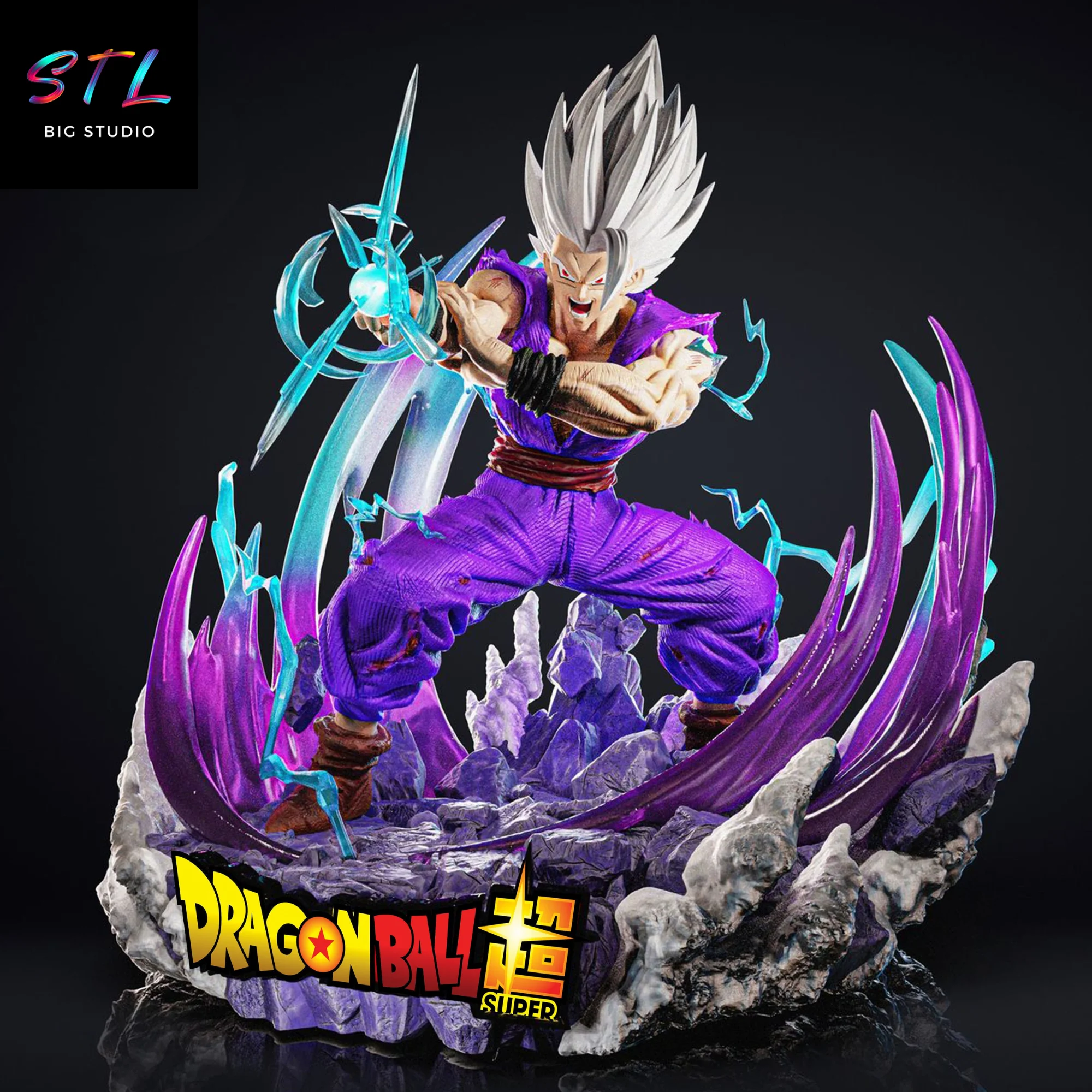 Gohan Beast STL | Dragon Ball Super | 3D Printable Model Model — view 4