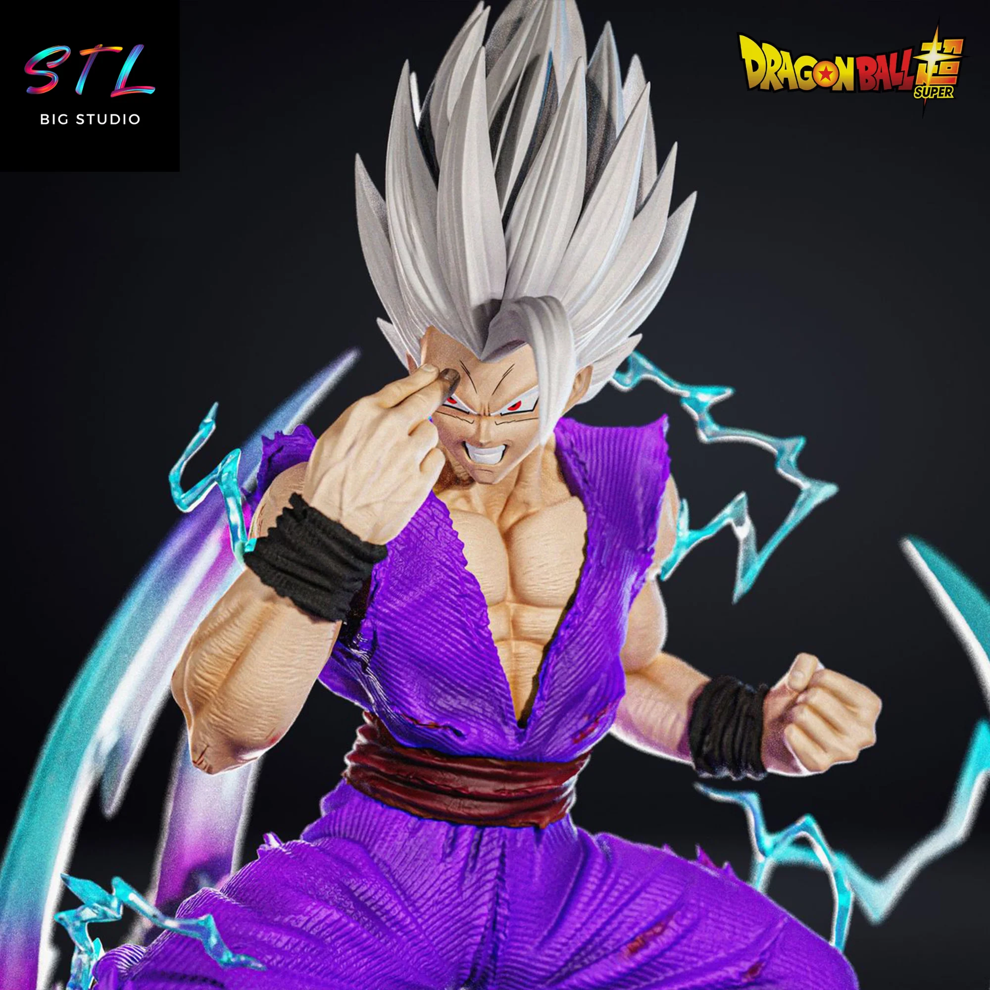 Gohan Beast STL | Dragon Ball Super | 3D Printable Model Model — view 5