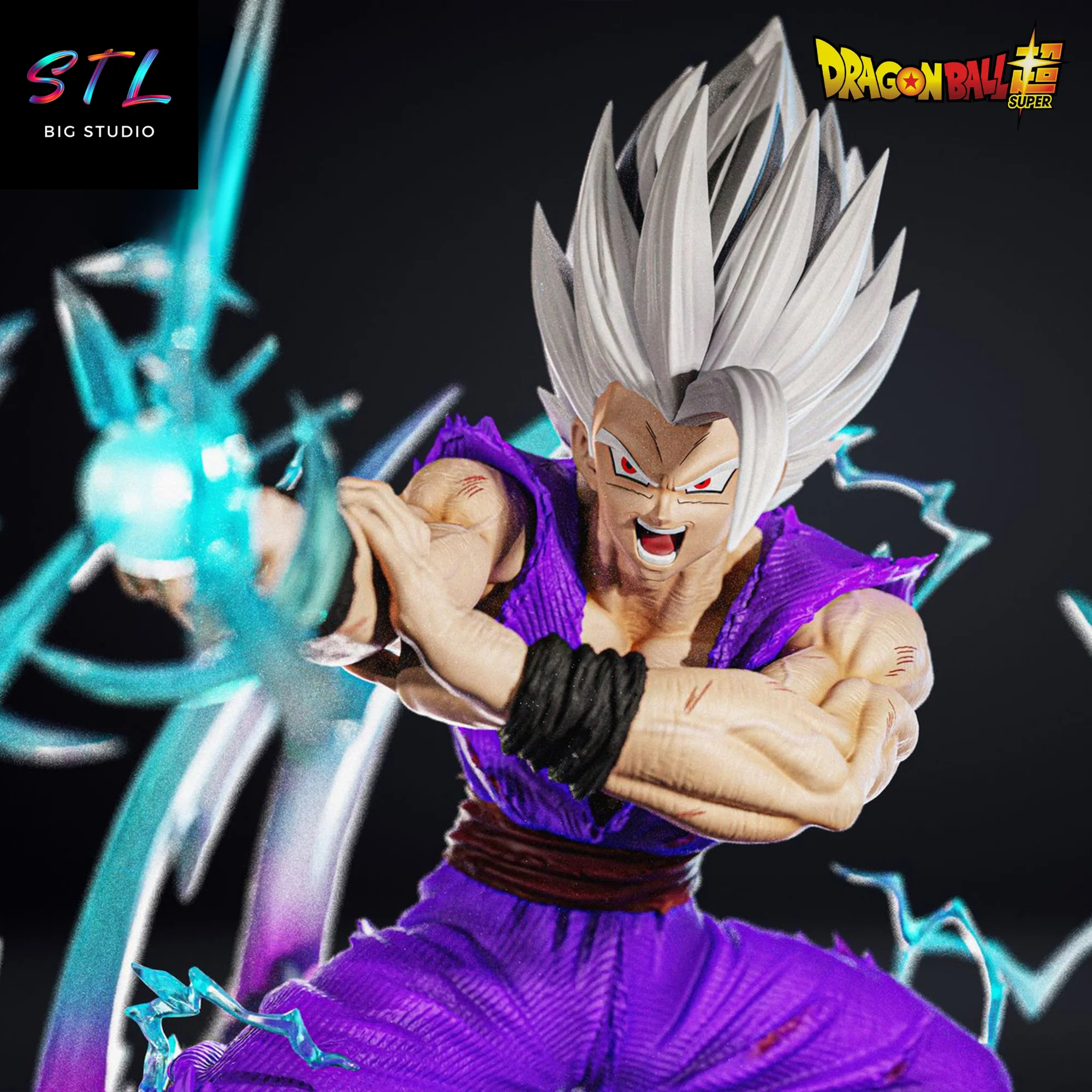 Gohan Beast STL | Dragon Ball Super | 3D Printable Model Model — view 6