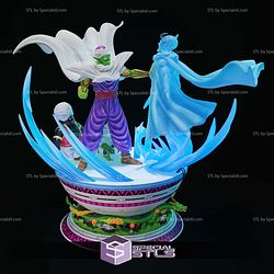 Piccolo Kamisama Mr Popo Diorama 3D Printer Files STL Model