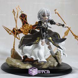 Honkai Impact Theresa Apocalypse 3D Print Sculpture STL Model