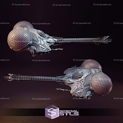 Lexx Ship TV Series 3D Printer Files STL Model