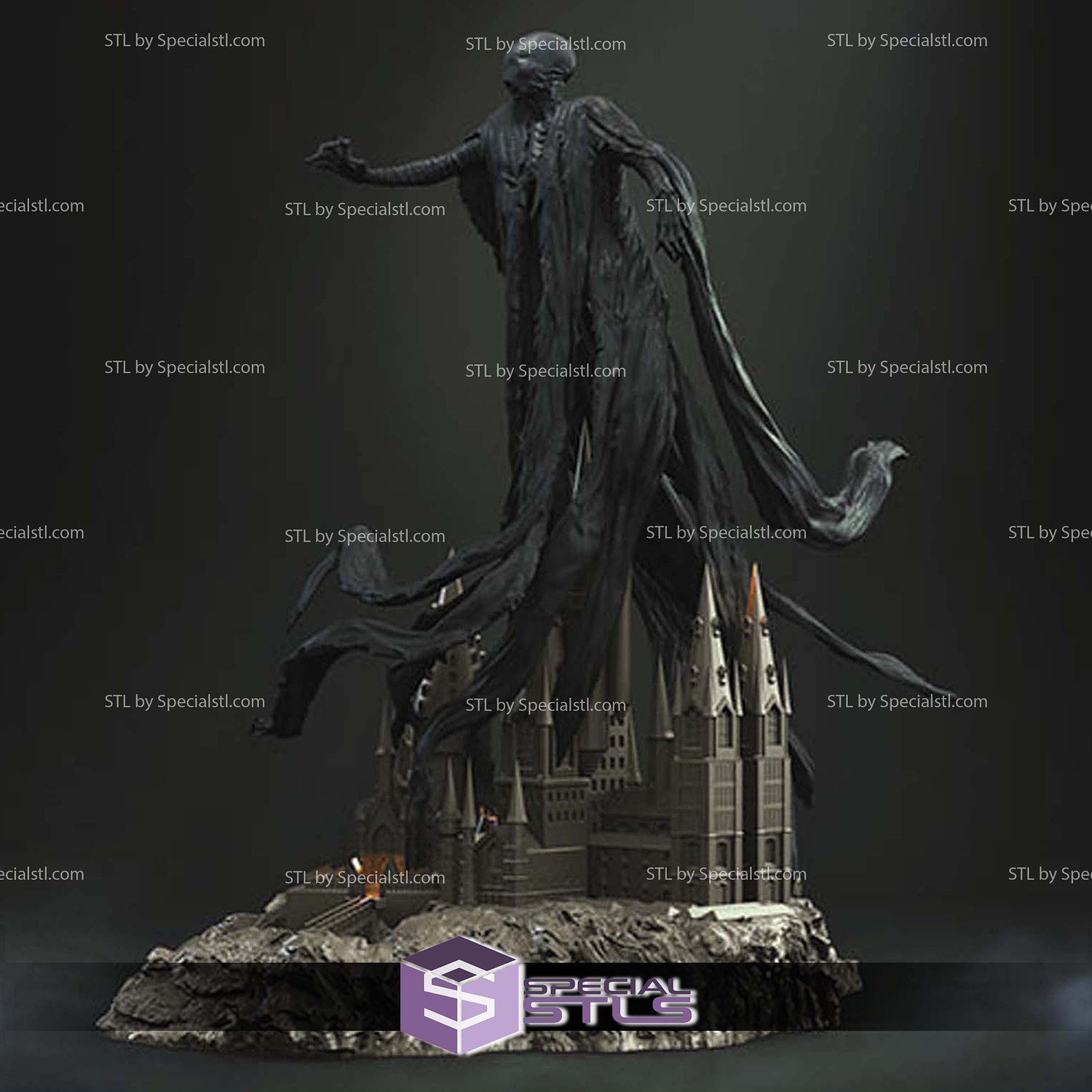 Dementor Harry Potter 3D Printing Models STL Model — view 2