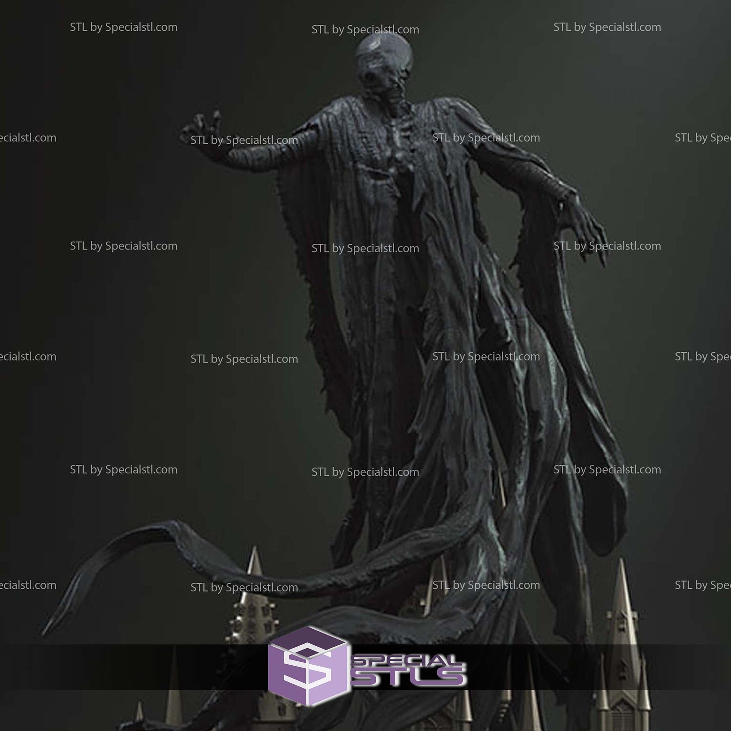 Dementor Harry Potter 3D Printing Models STL Model — view 4