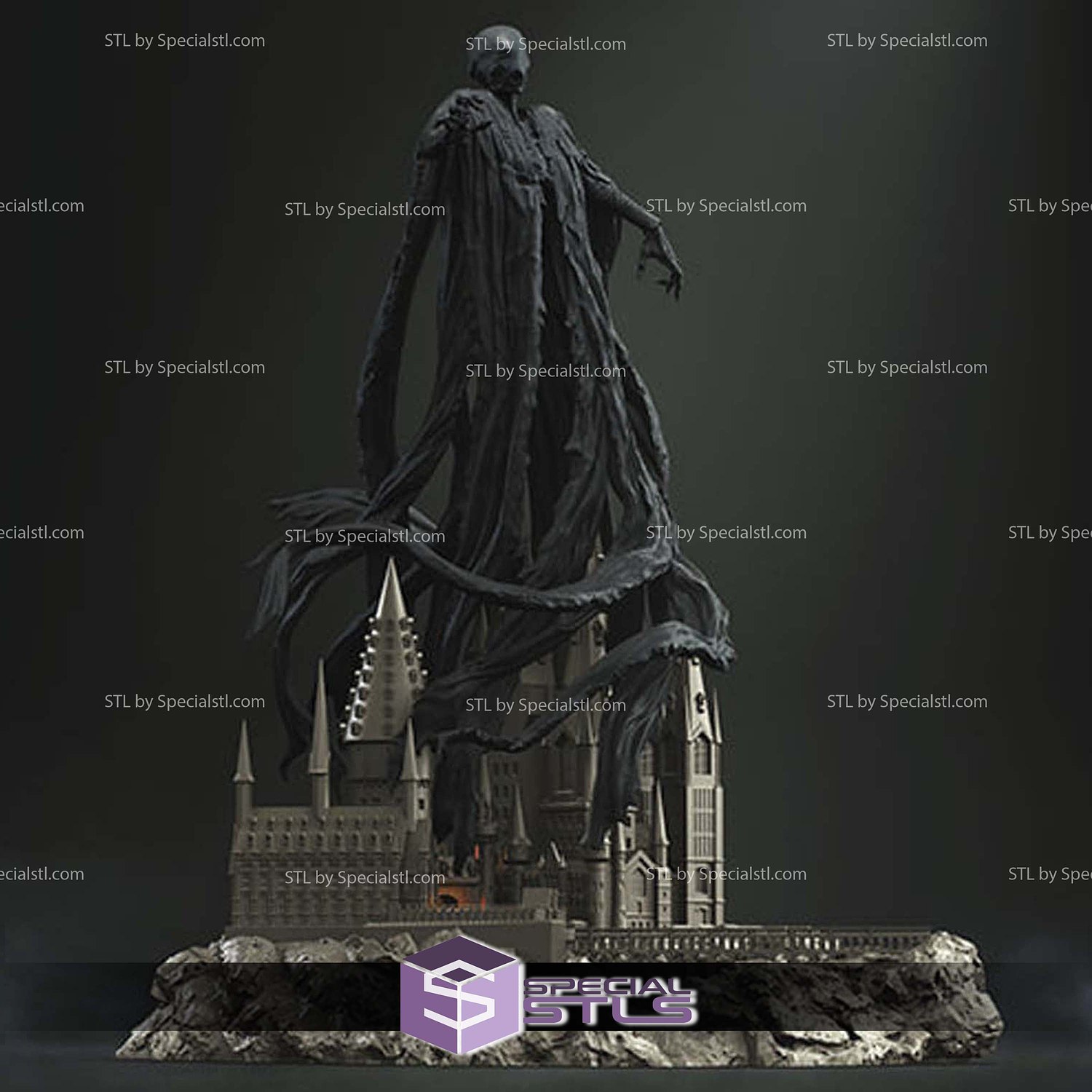 Dementor Harry Potter 3D Printing Models STL Model — view 5