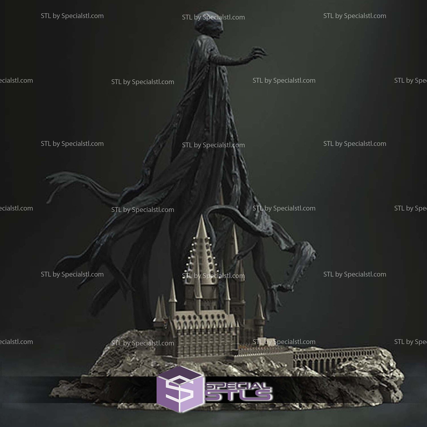 Dementor Harry Potter 3D Printing Models STL Model — view 6