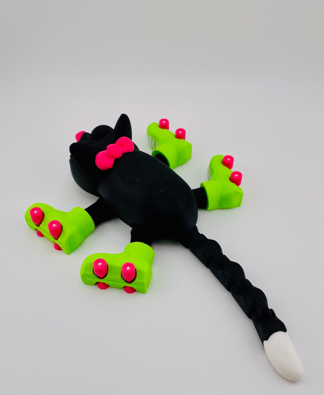 Cat Roller Skate Flexi 3D 3MF Model