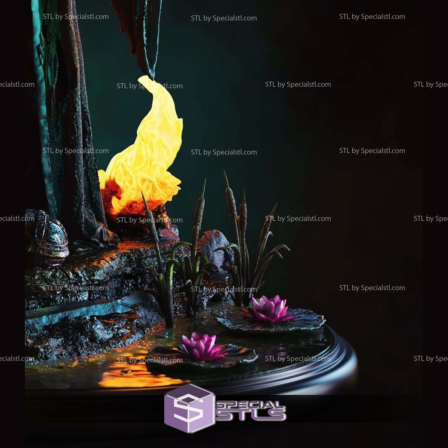 Hyndla Vikings STL Printer Files 3D Model — view 5