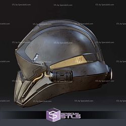 Cosplay STL Files Helldivers 2 Juggernaut Helmet 3D Model