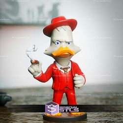 Chibi STL Collection Howard The Duck 3D Model