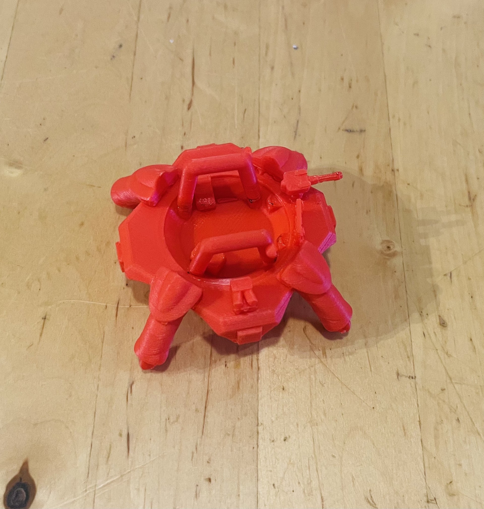 AKIRA Caretaker Technical 3D STL Model — view 3