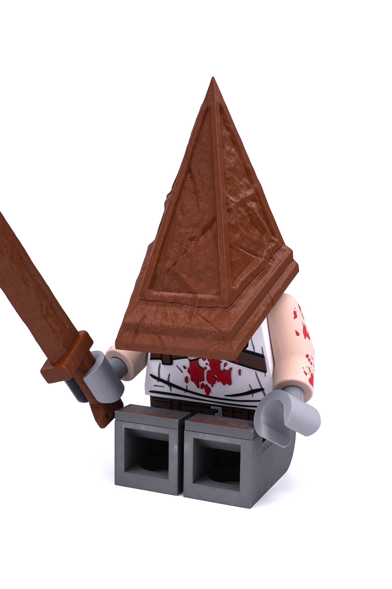 Pyramid Head Modular Figure 3D 3MF Model