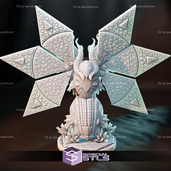 Pokemon Future Fire Moth Slither Wing 3D Printer Files STL Model