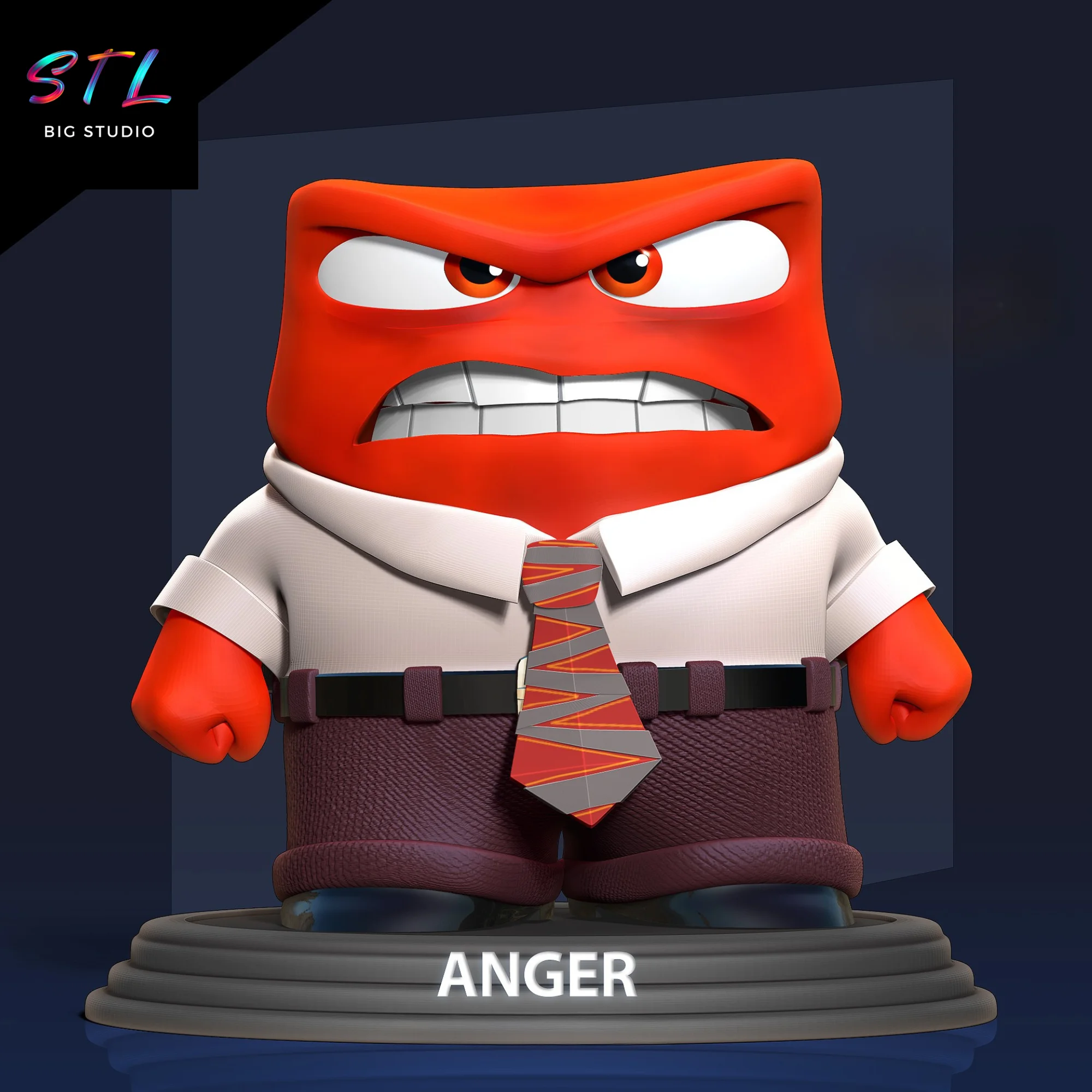 Red Power Ranger STL | 3D Printable Model Model — view 7