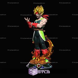 Bardock SSJ Dragonball STL Files 3D Model