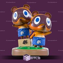 Timmy and Tommy Animal Crossing 3D Printer Files STL Model