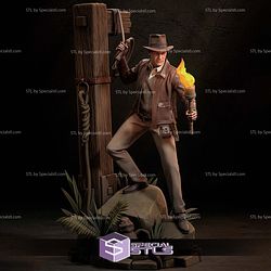 Indiana Jones and the Great Circle Sculptures 3D Printing STL Model