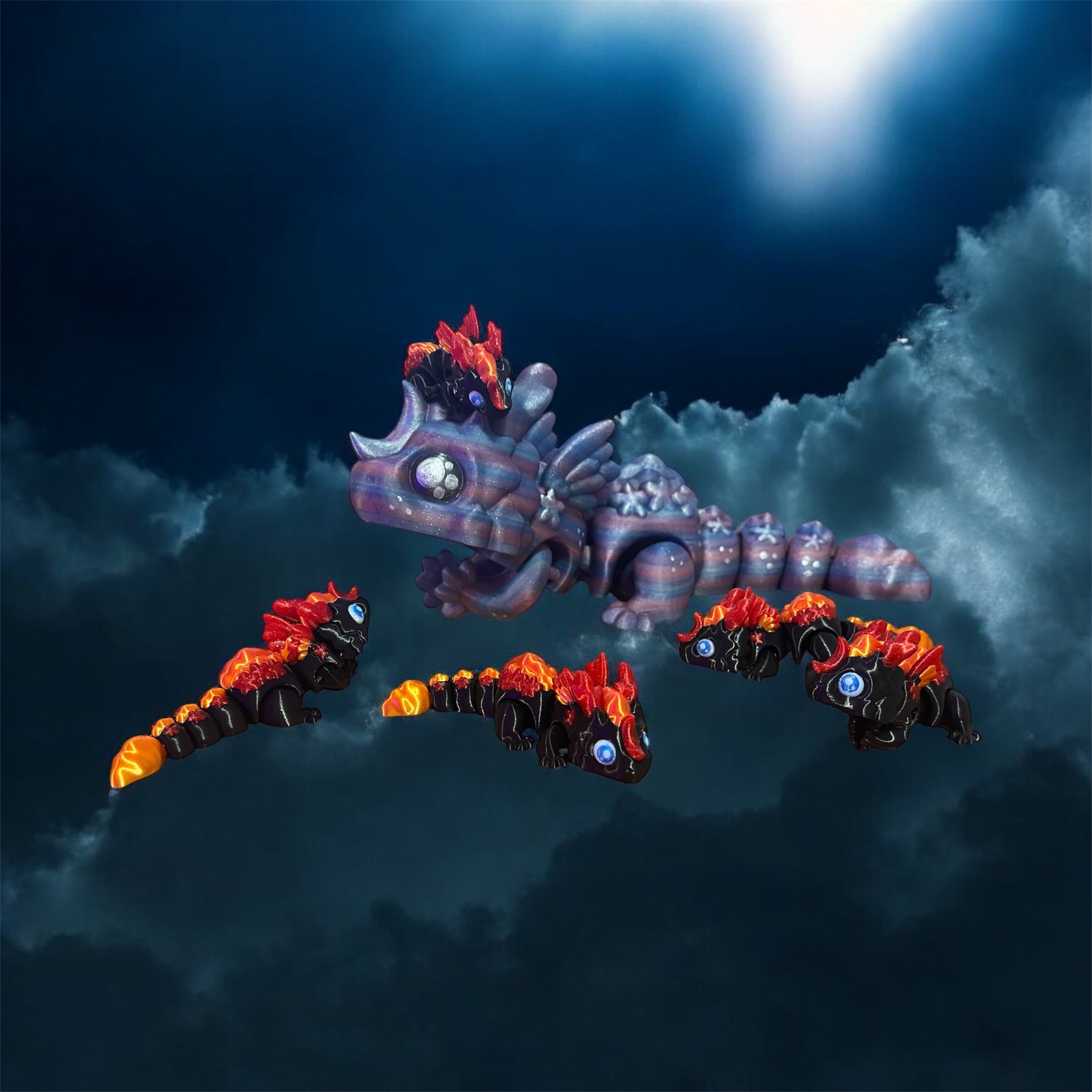 Baby Dream Dragon 3D STL Model