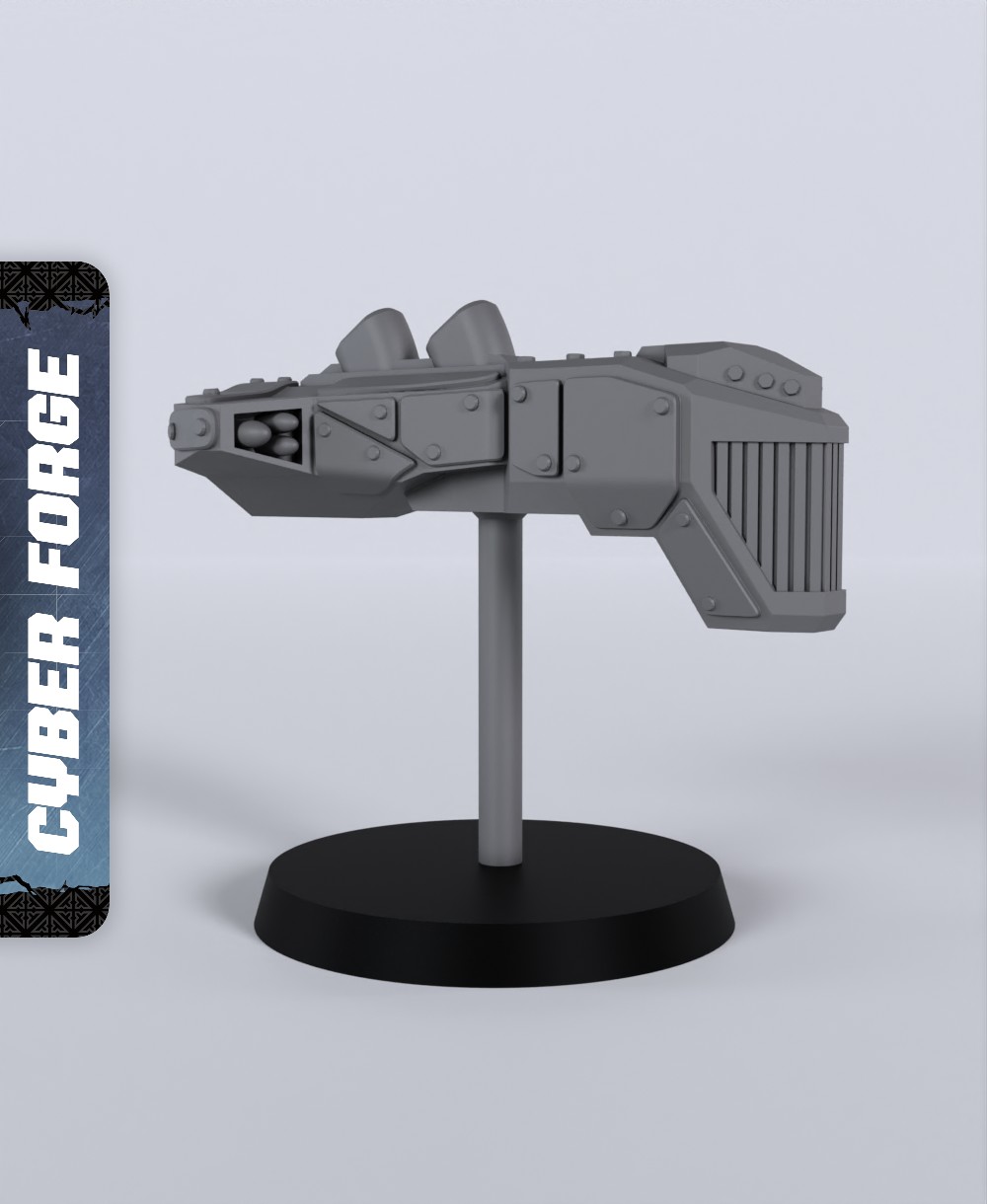 Steamcore Steamheart - With Free Cyberpunk  - Sci-Fi Gift Ideas for RPG and Wargamers 3D STL Model