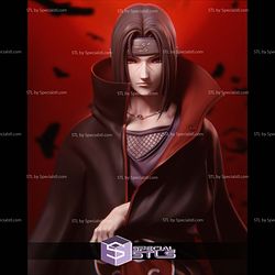 Itachi Uchiha Standalone 1-6 3D Printer Files STL Model