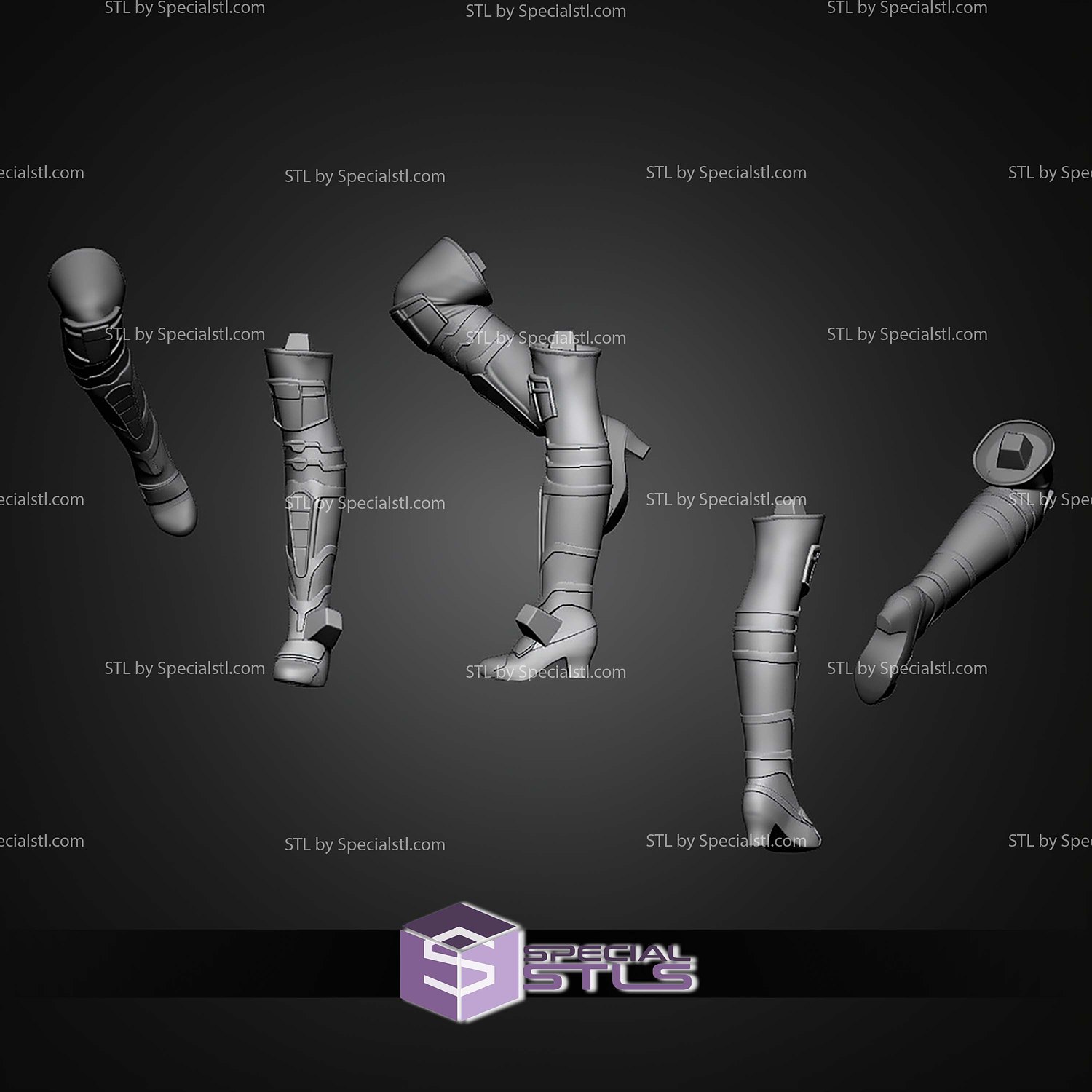 Mary Marvel Cloud Base STL Files 3D Model — view 2