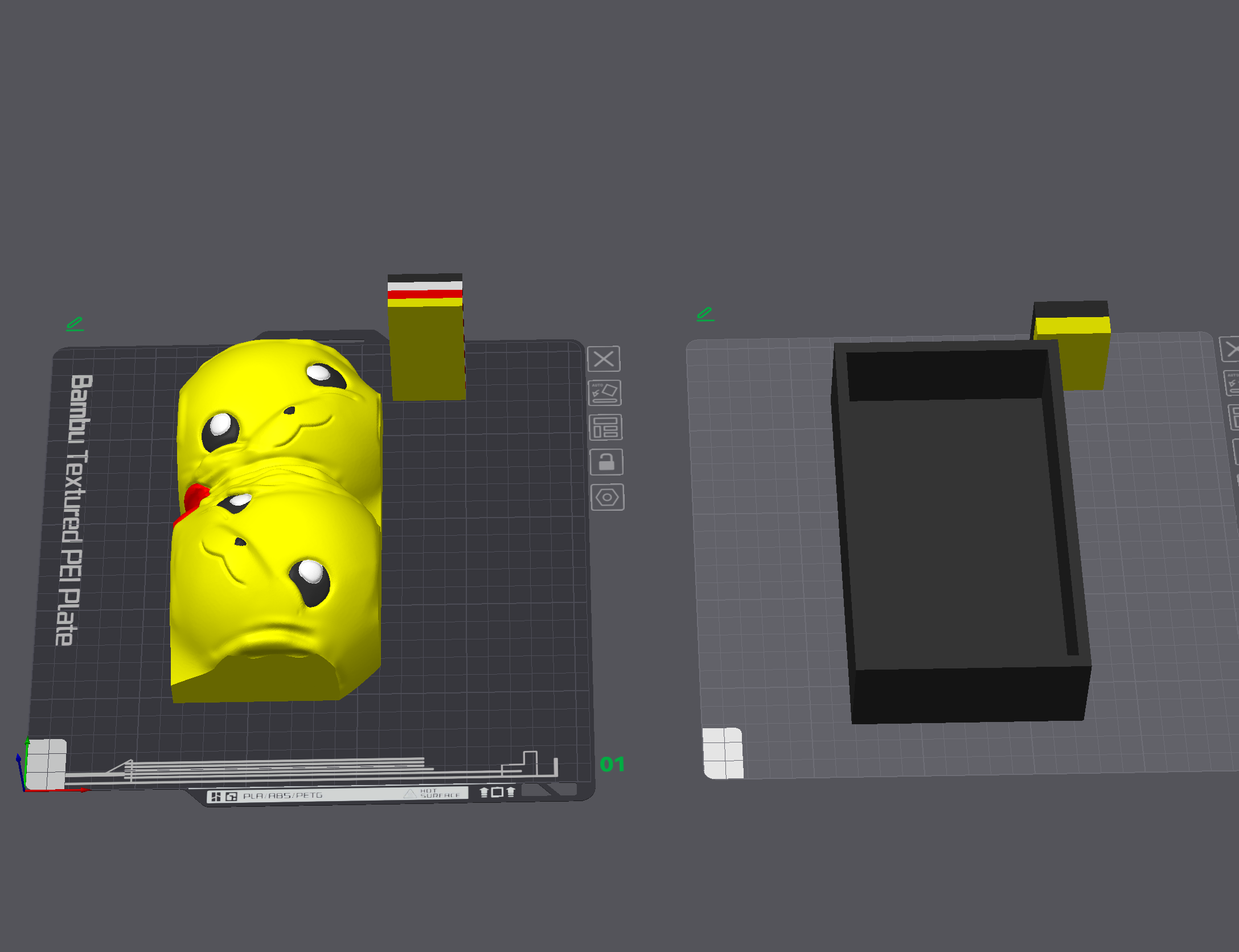 Pikachu Book Nook - Pokemon 3D STL Model
