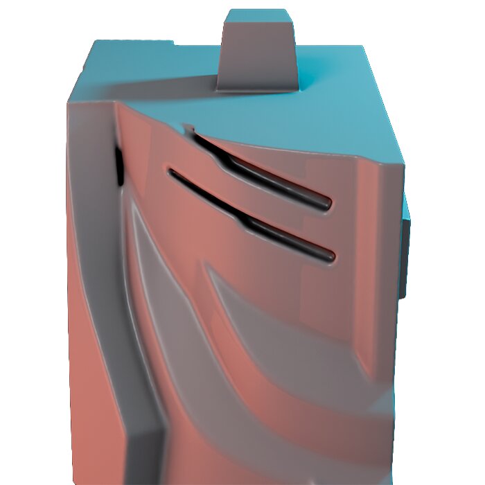 Mothership Part Two IX - Board Game Miniature STL 3D Model — view 6